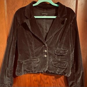 Vintage Calvin Klein velvet blazer